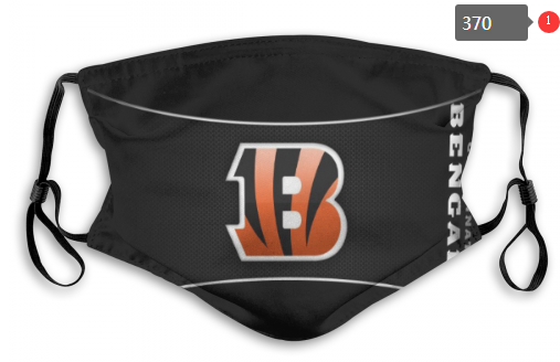 NFL Cincinnati Bengals Dust mask with filter->nfl dust mask->Sports Accessory